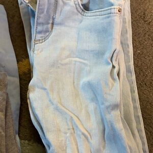 The Children’s Place girls 6x/7 slim flare leg jeans